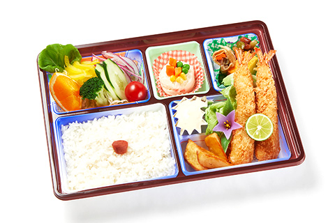 特大エビフライ弁当